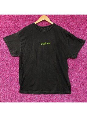 Charli XCX Brat Hyperpop Album T-Shirt Large